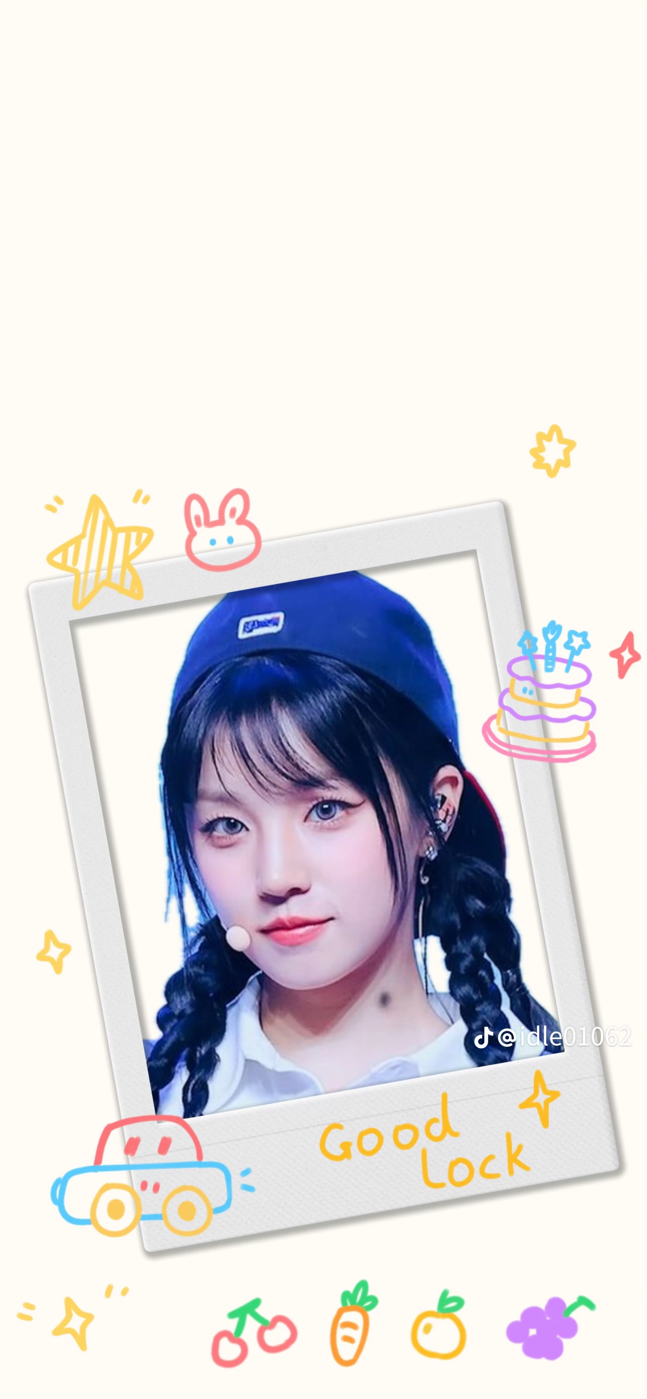 Behind-the-scenes cut of Yuqi (i-dle)