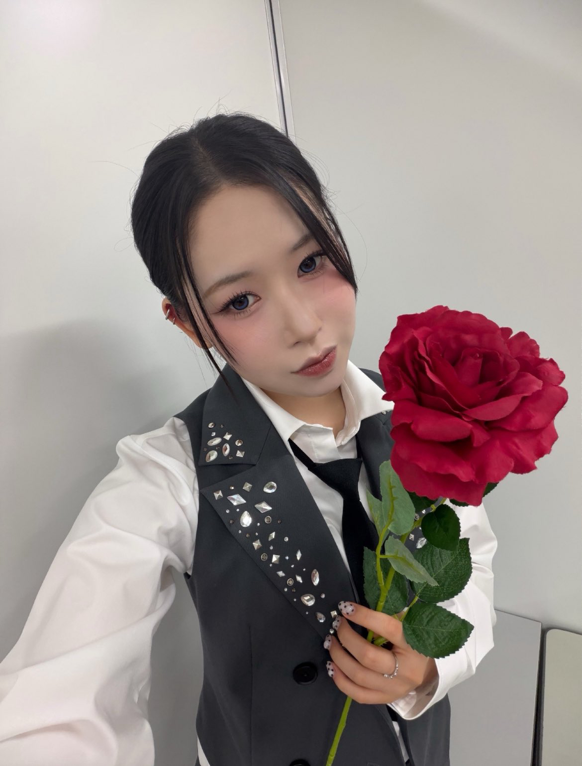 A moment captured by Kasahara Momona (ME:I)'s fan