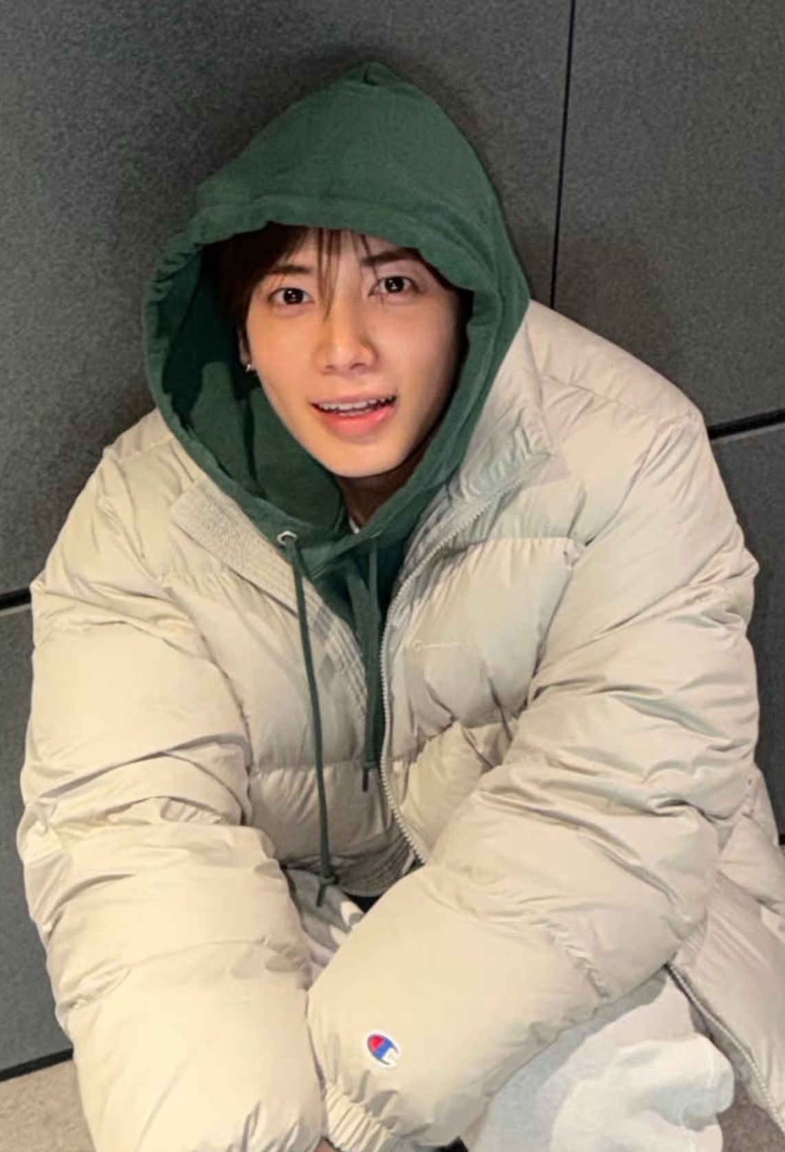 A moment captured by Taehyun (TOMORROW X TOGETHER)'s fan