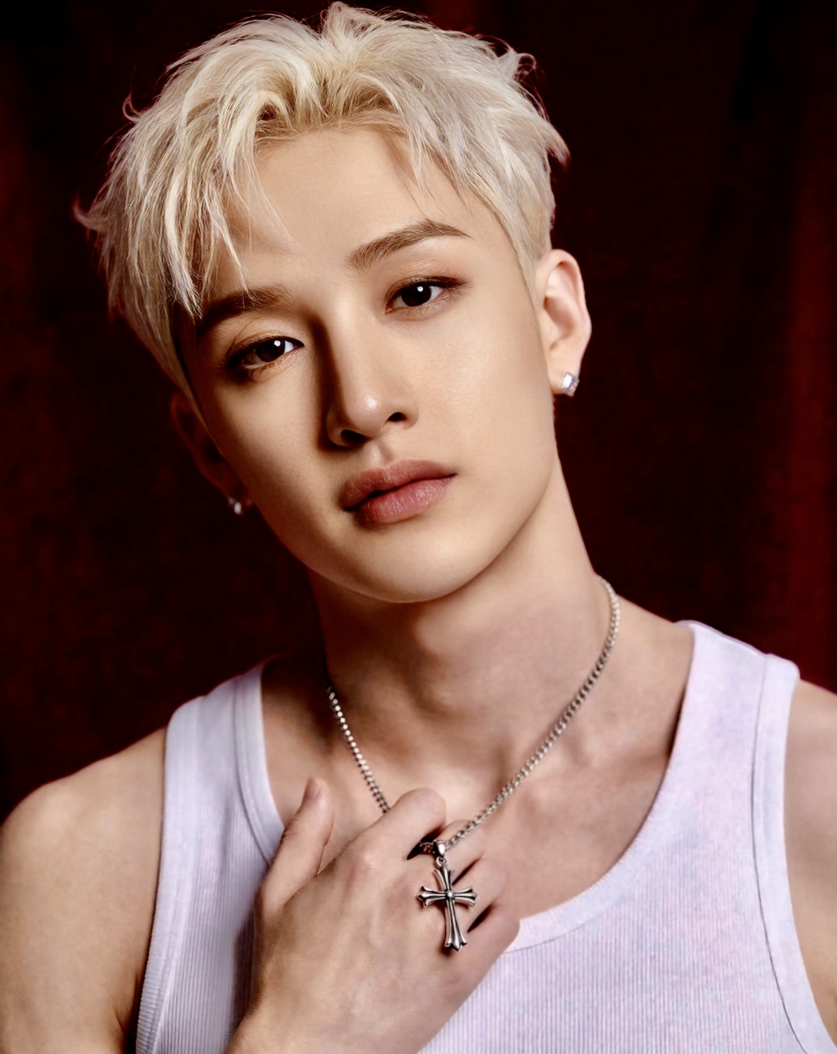 Recent activity shot of Bang Chan (Stray Kids)