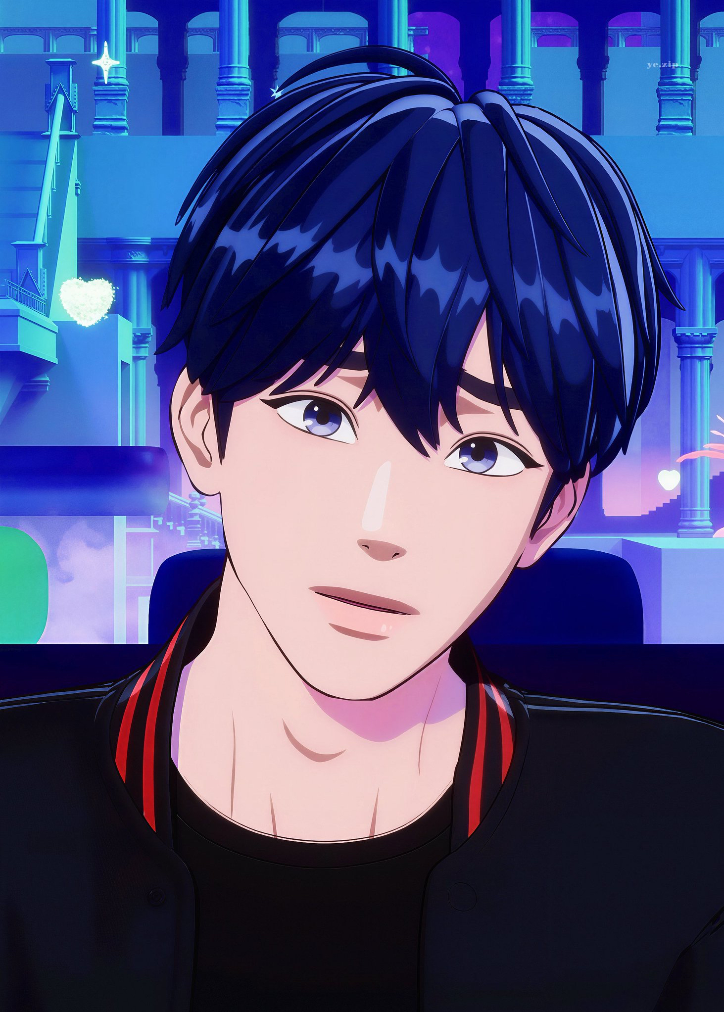 Recent activity shot of Yejun (PLAVE)