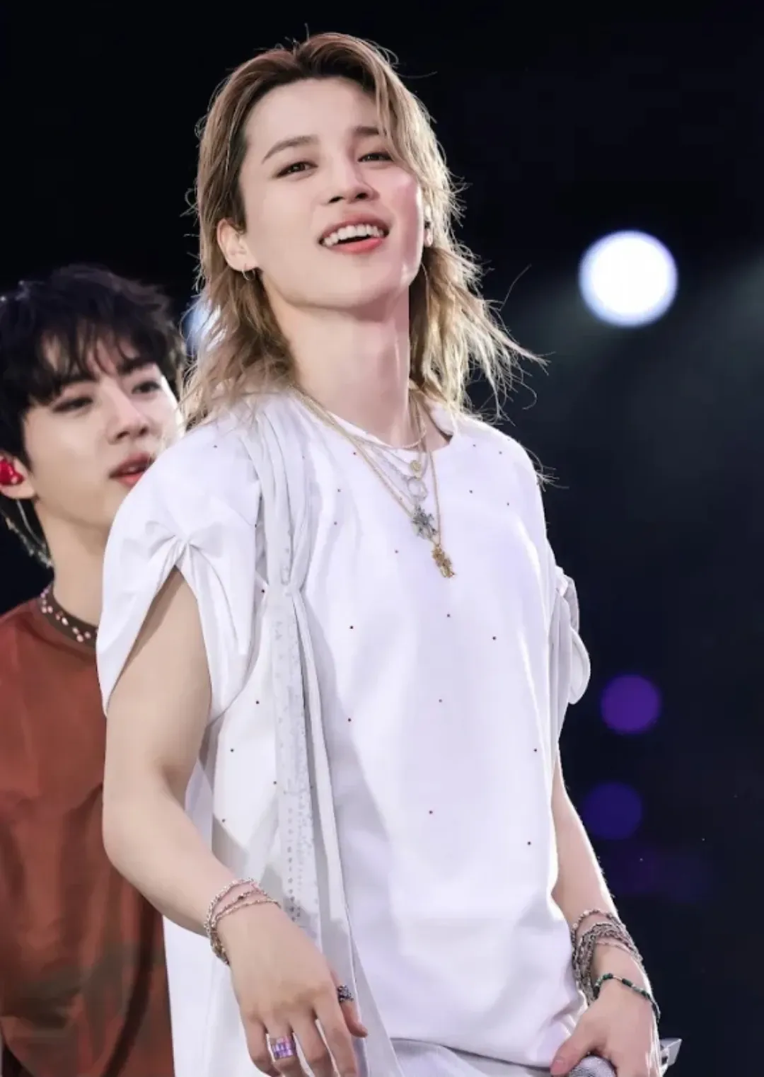 Recent activity shot of Jimin (BTS)