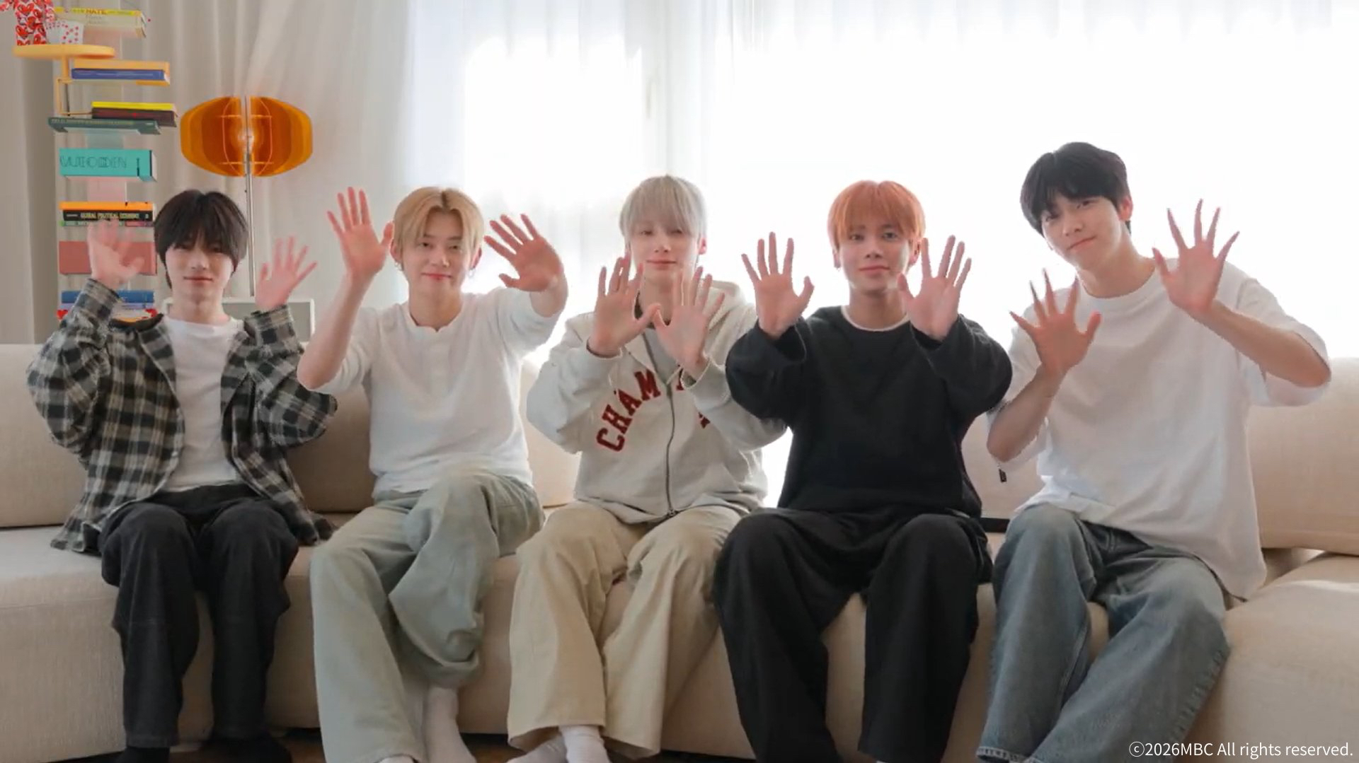 Recent activity shot of TOMORROW X TOGETHER