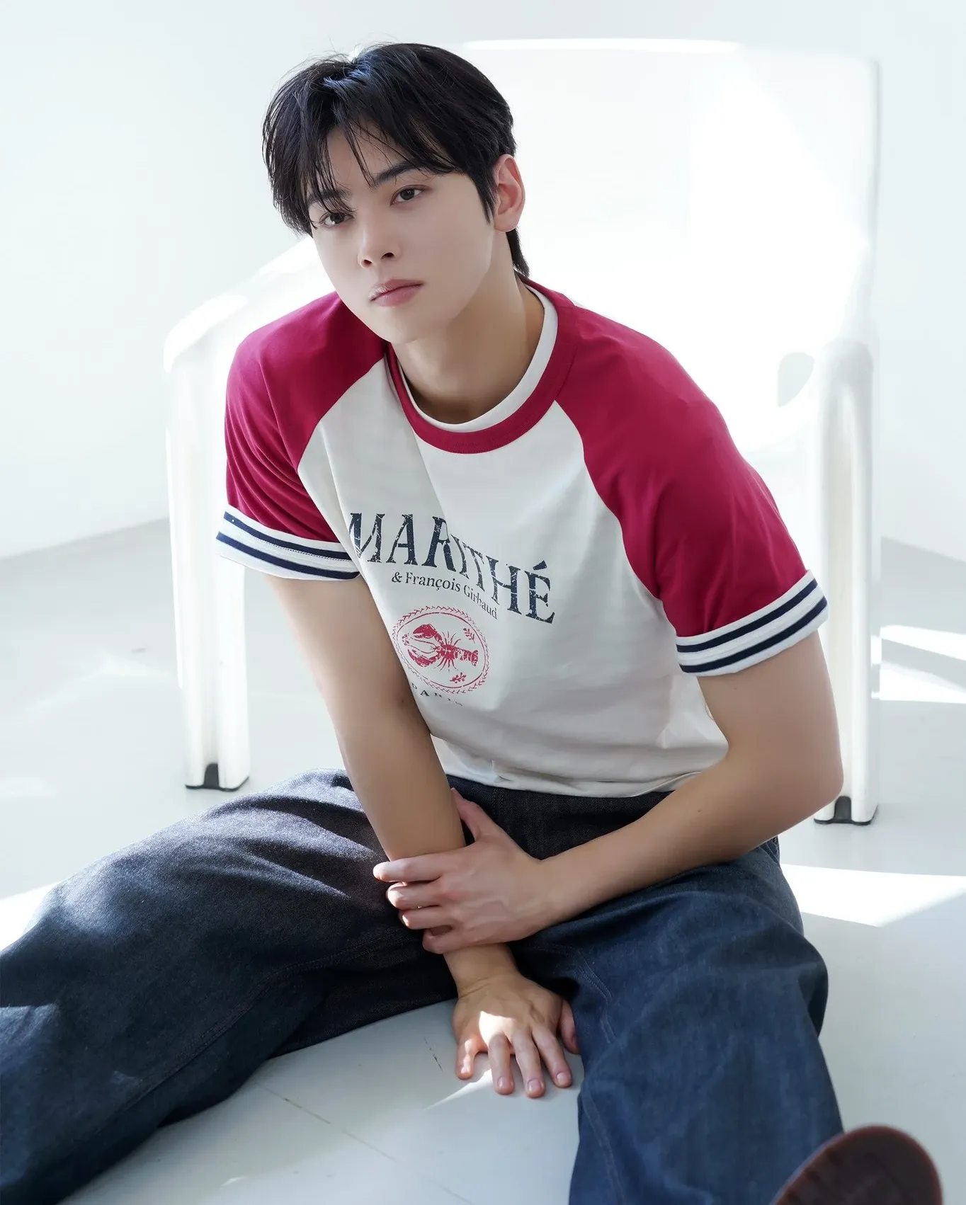 A moment captured by Eunwoo (ASTRO)'s fan