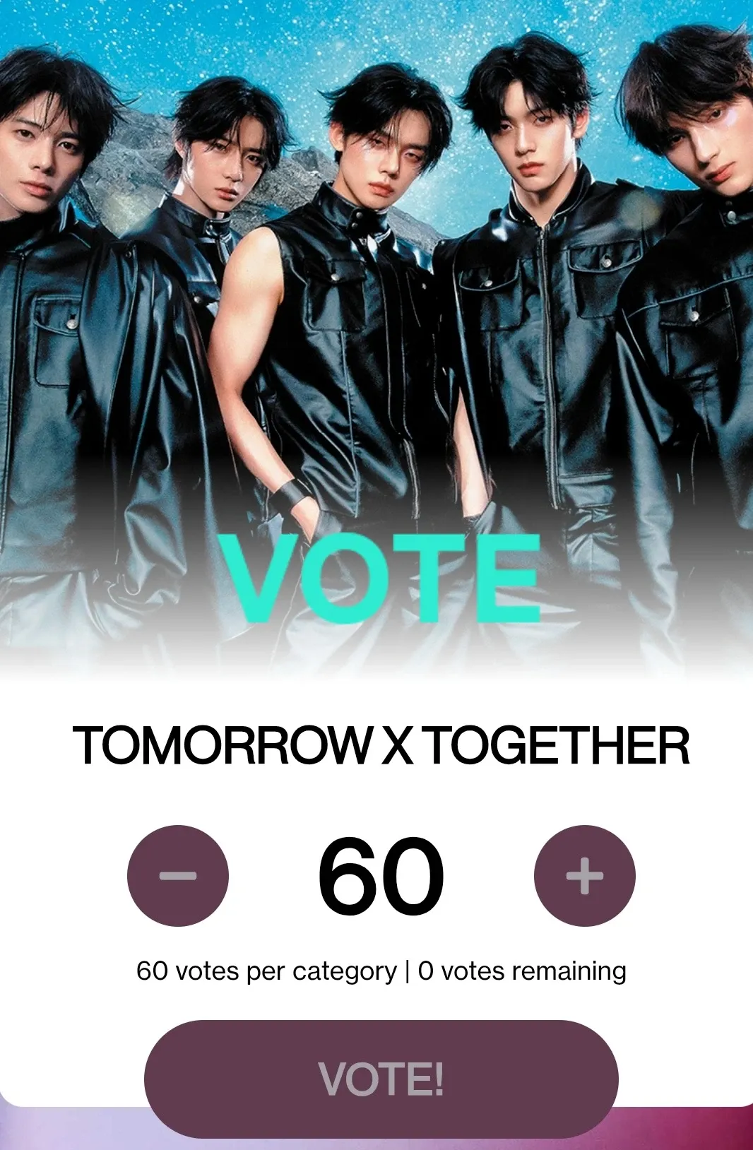 Latest photo of TOMORROW X TOGETHER