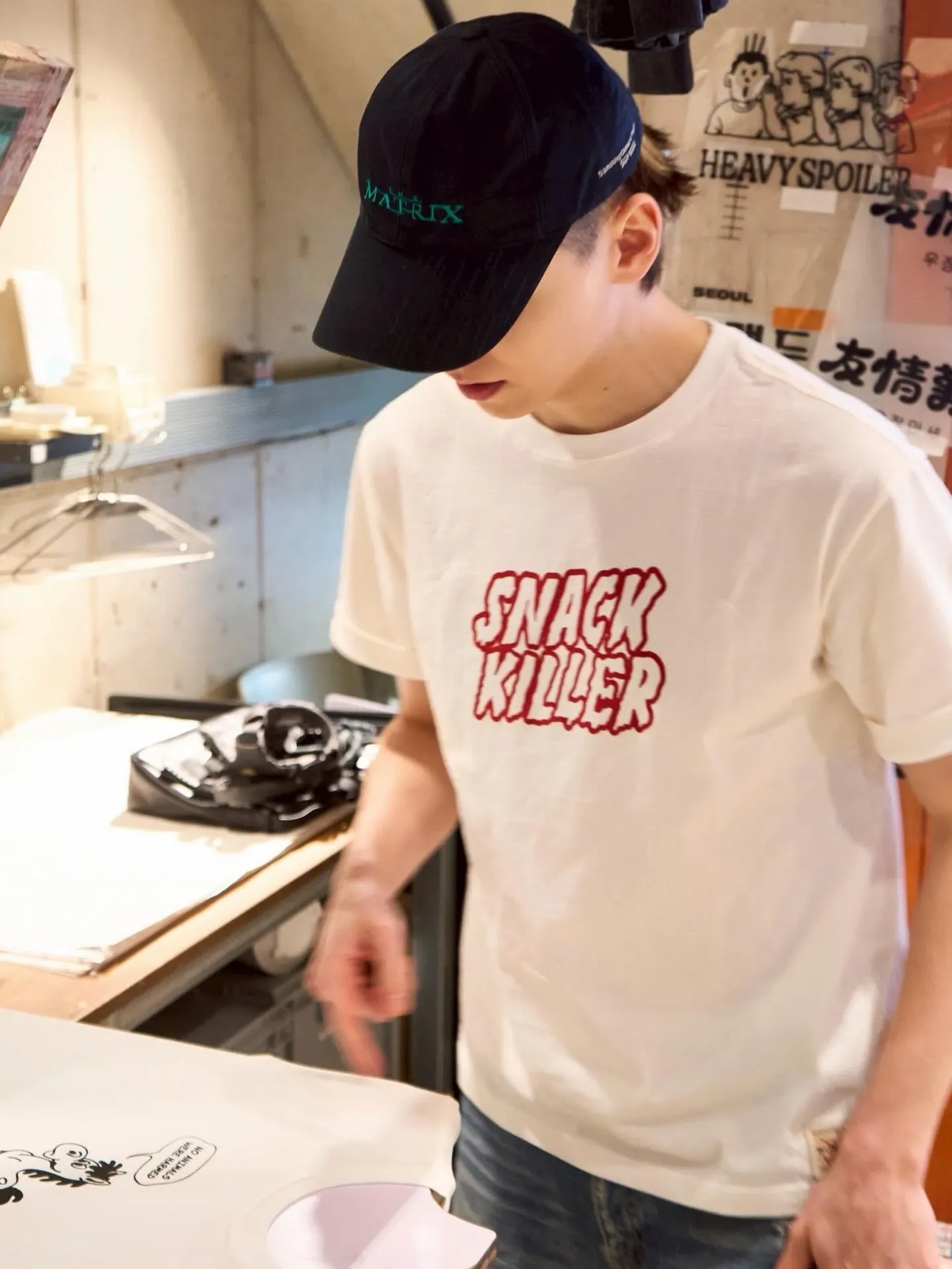 A moment captured by Vernon (SEVENTEEN)'s fan