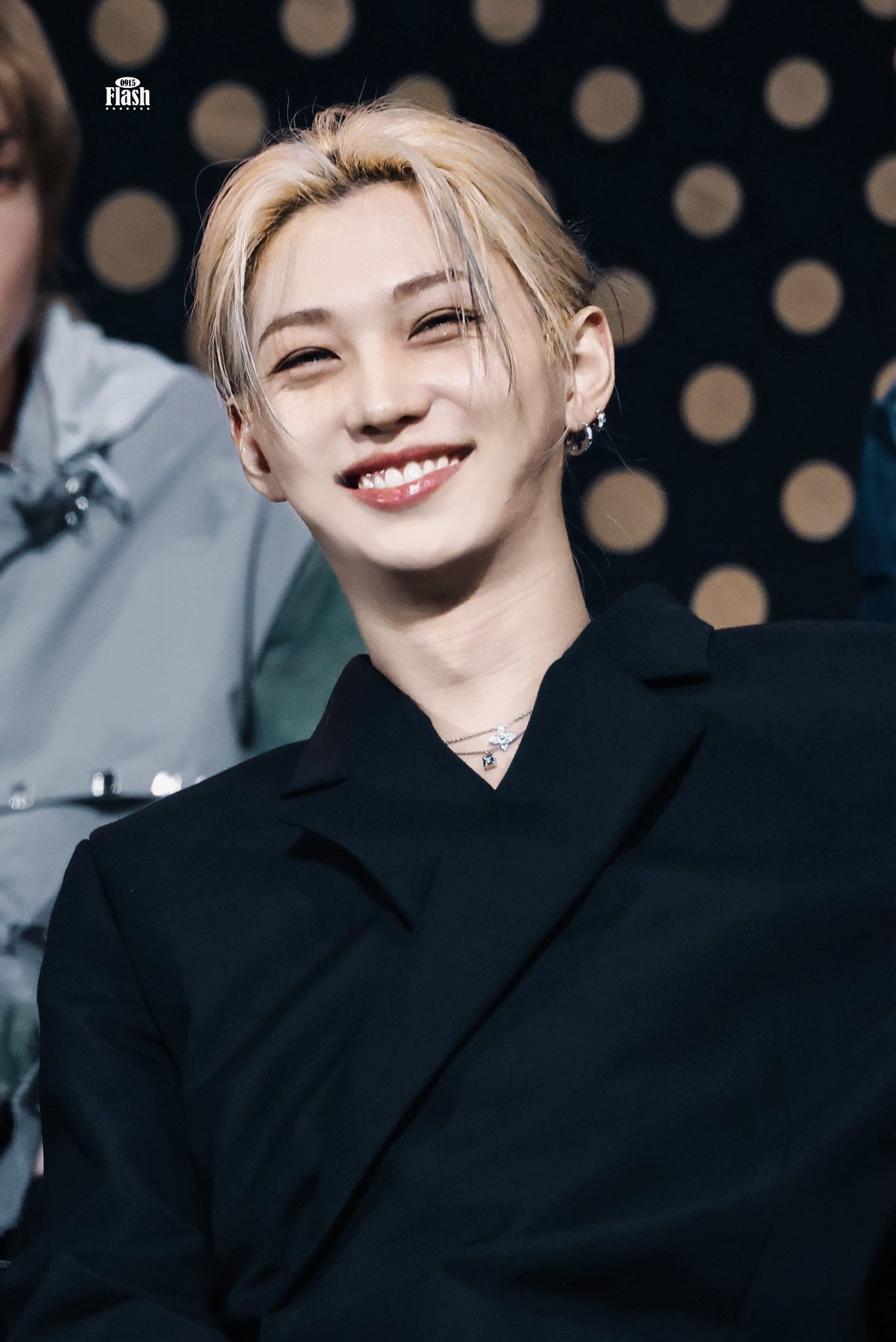 A moment captured by Felix (Stray Kids)'s fan