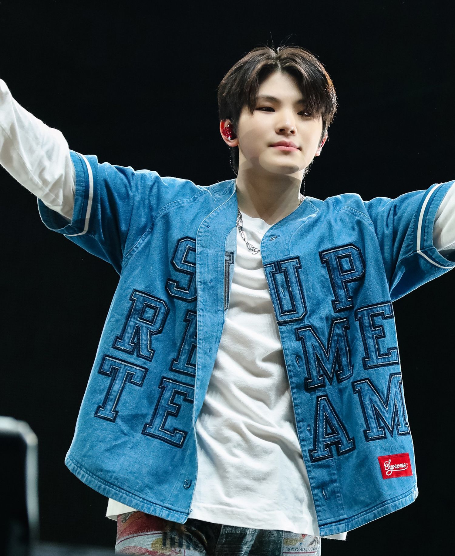 Recent activity shot of Woozi (SEVENTEEN)