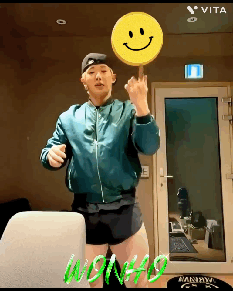 Recent activity shot of Wonho