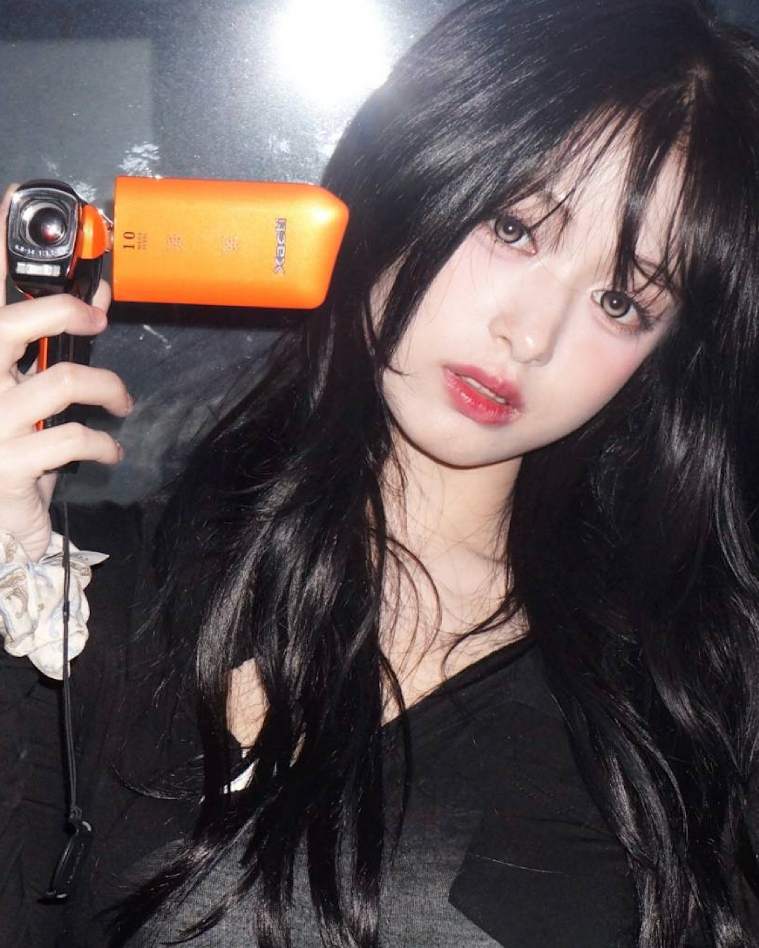 A moment captured by Ahyeon (BABYMONSTER)'s fan