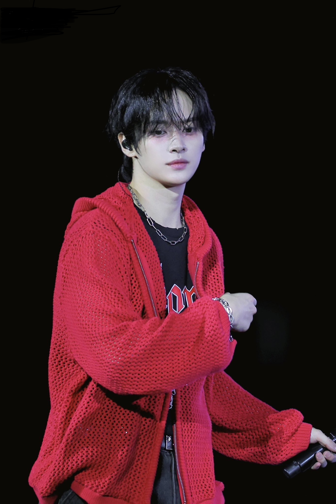 Recent activity shot of Lee Know (Stray Kids)