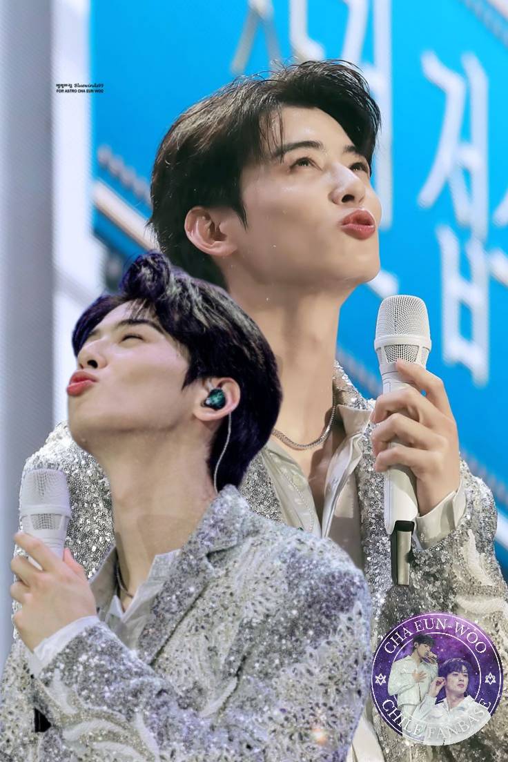 A moment captured by Eunwoo (ASTRO)'s fan