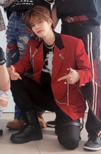 Recent activity shot of Seungmin (Stray Kids)