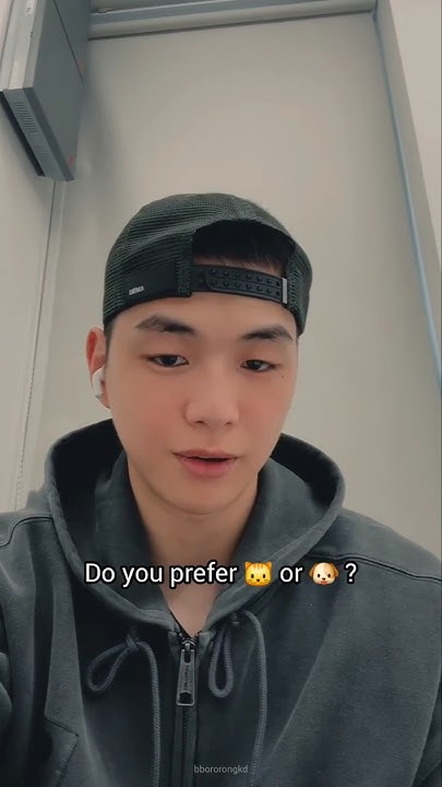 강다니엘의 비하인드 컷