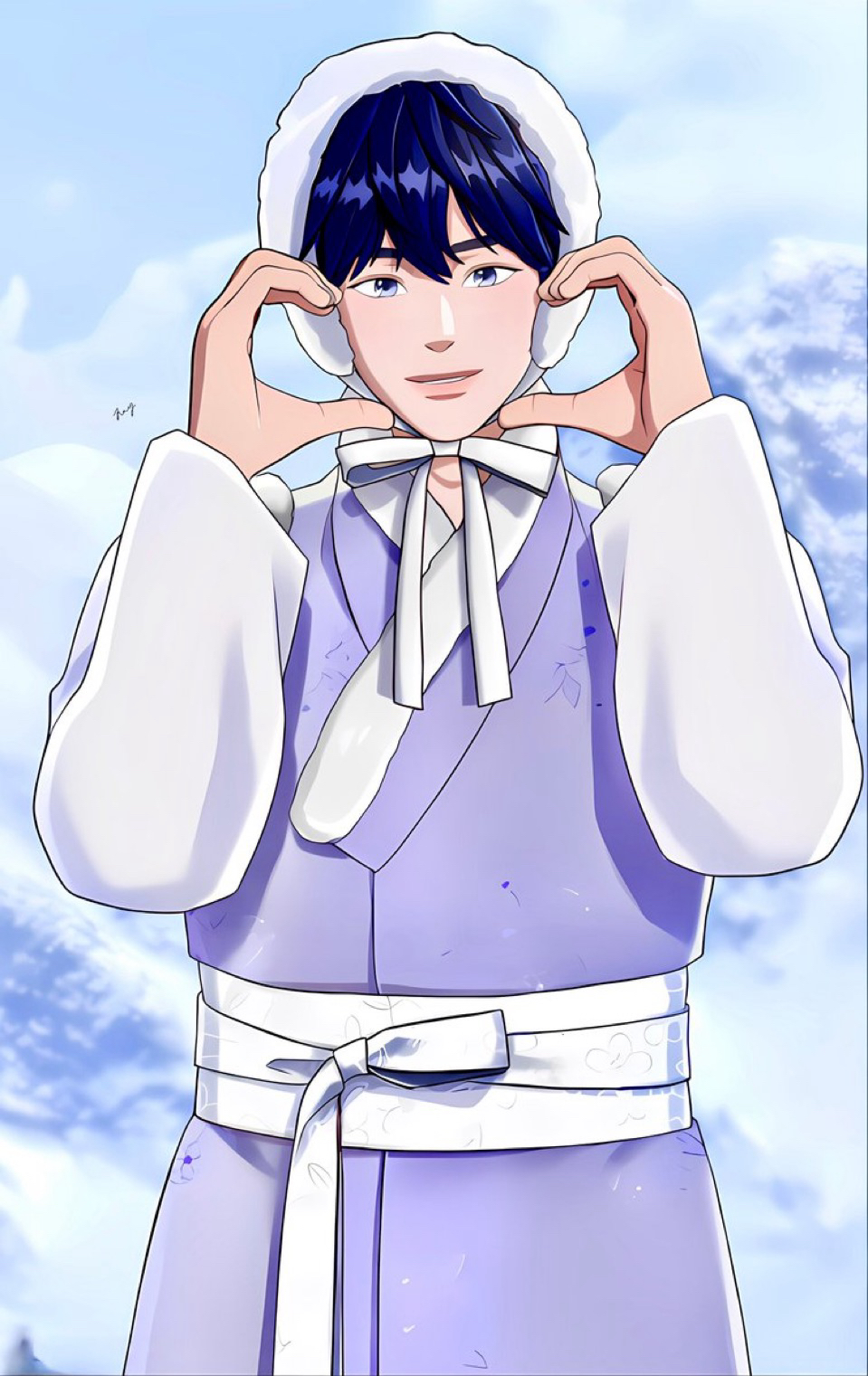 A moment captured by Yejun (PLAVE)'s fan