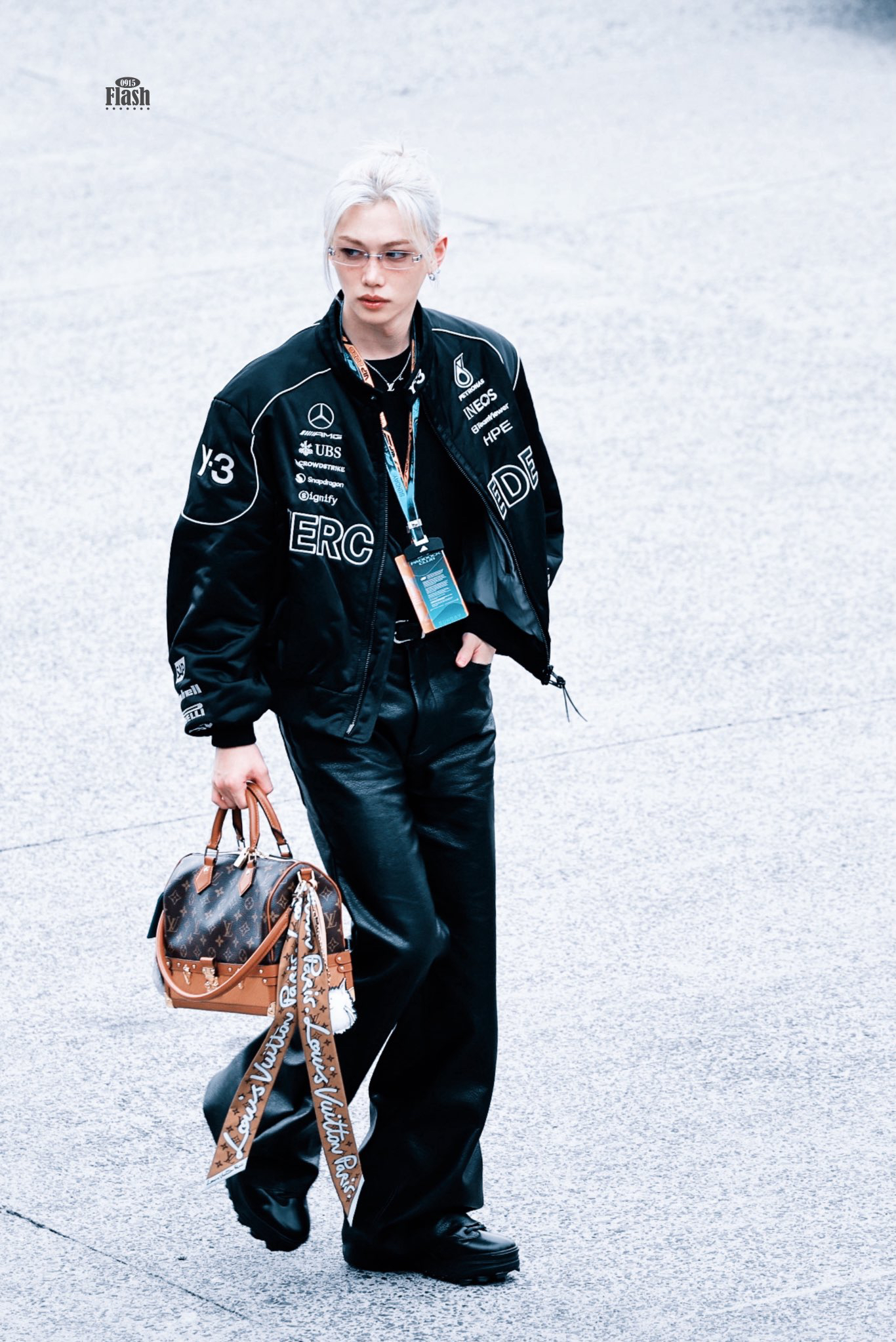 Recent activity shot of Felix (Stray Kids)