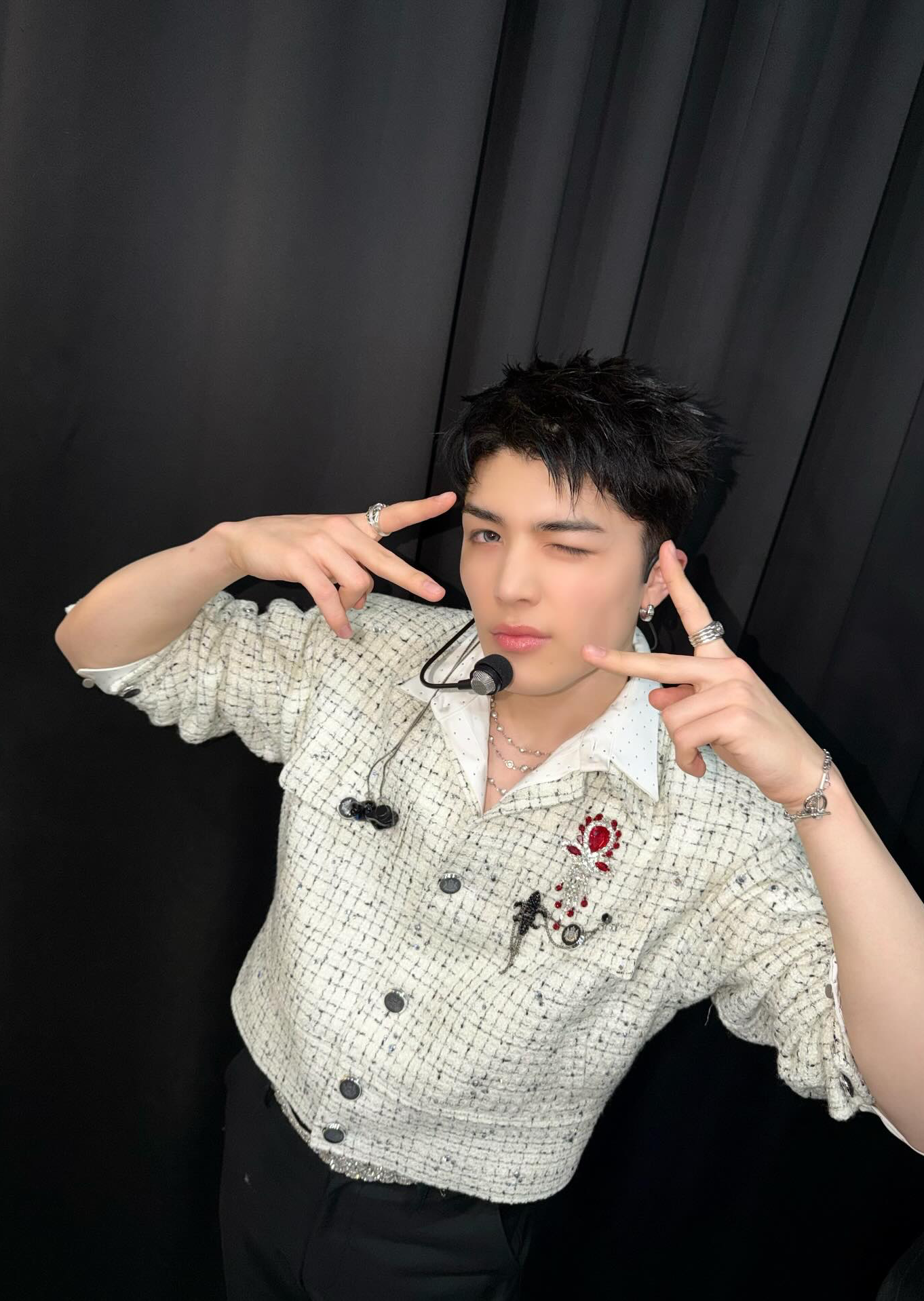 Recent activity shot of Maki (&TEAM)