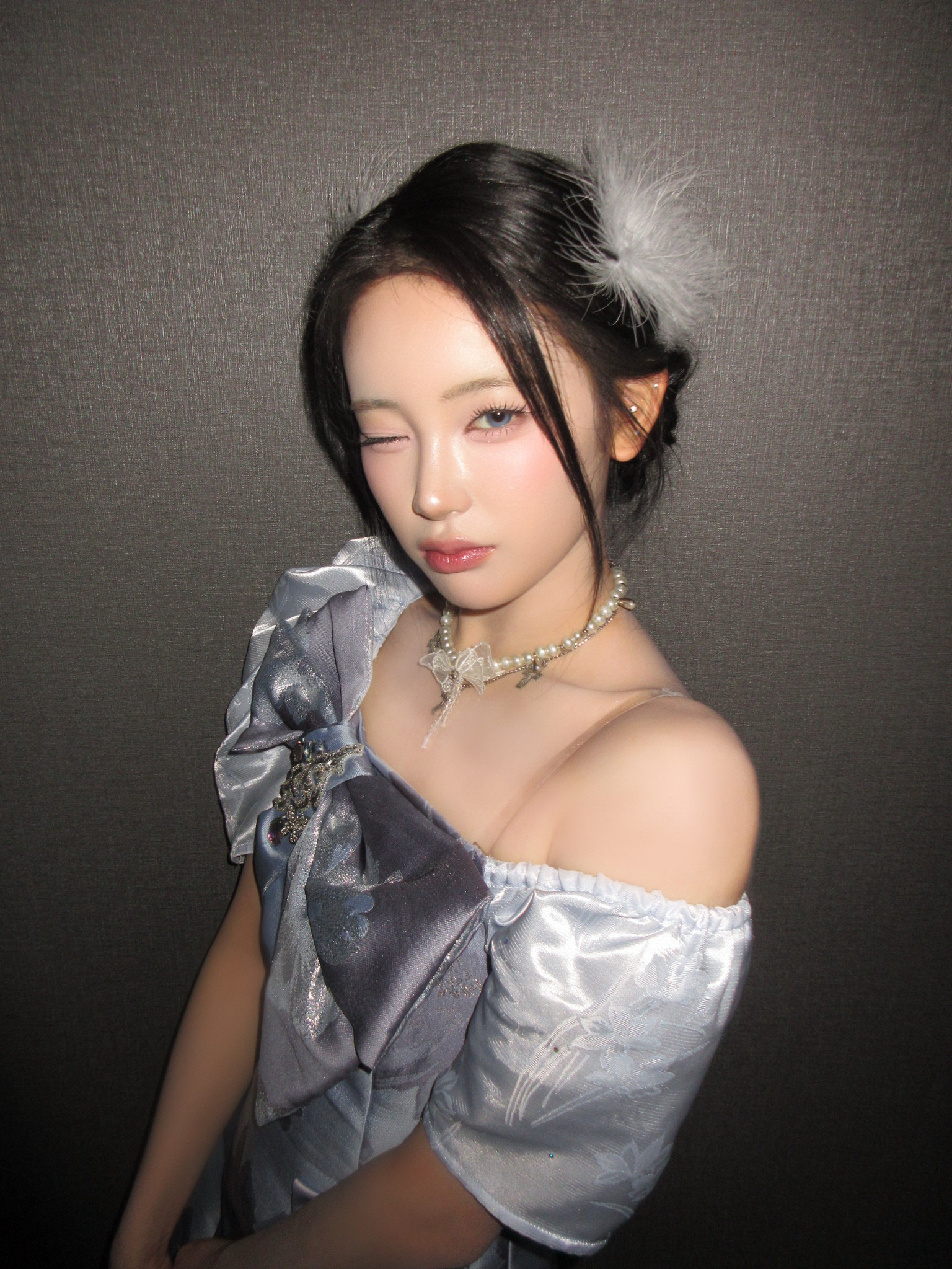 櫻井美羽 (ME:I)の舞台裏ショット