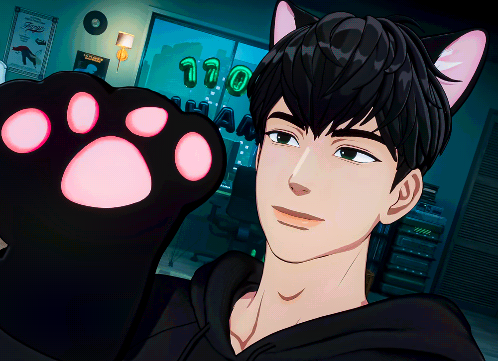 A moment captured by Hamin (PLAVE)'s fan