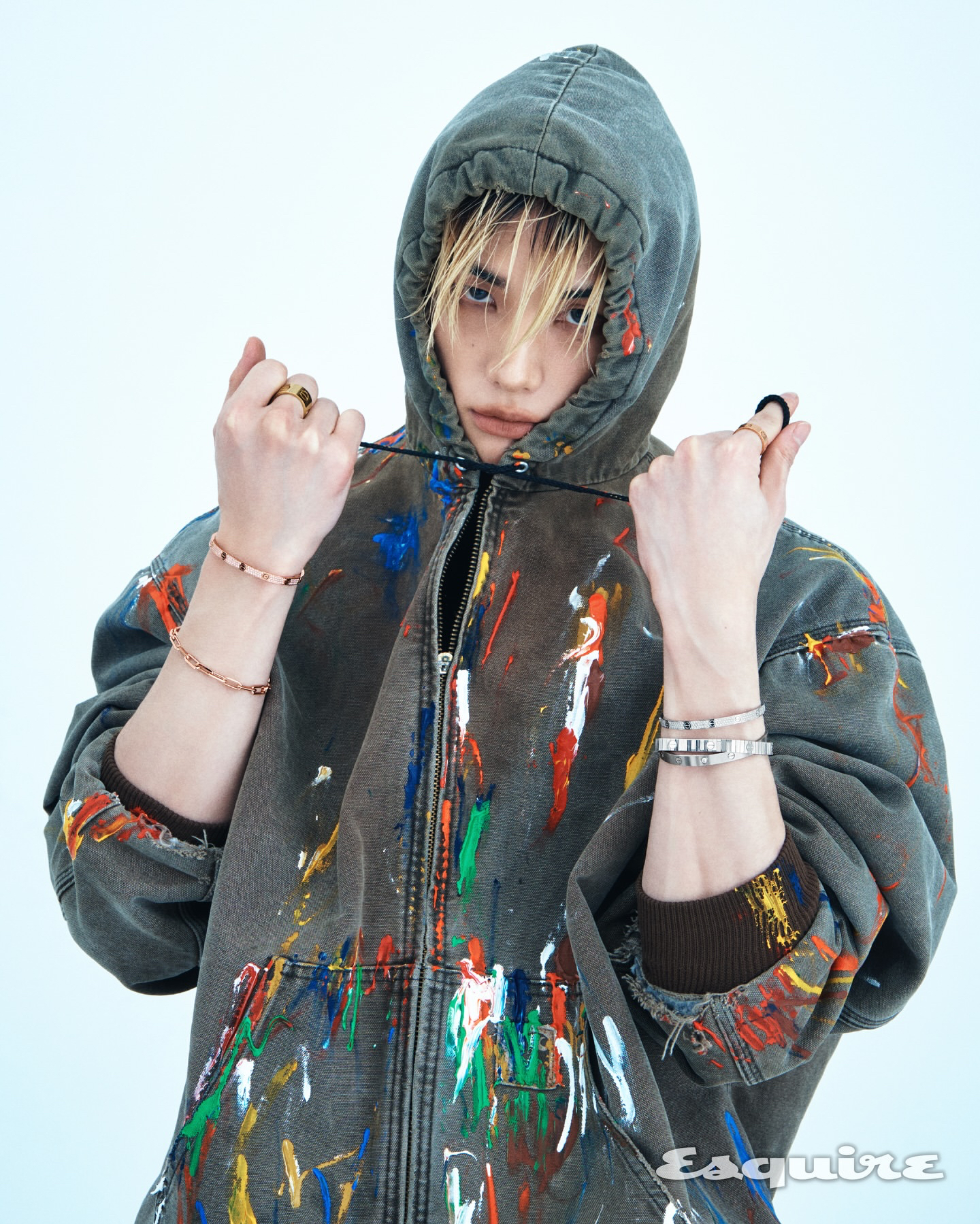 Recent activity shot of Hyunjin (Stray Kids)