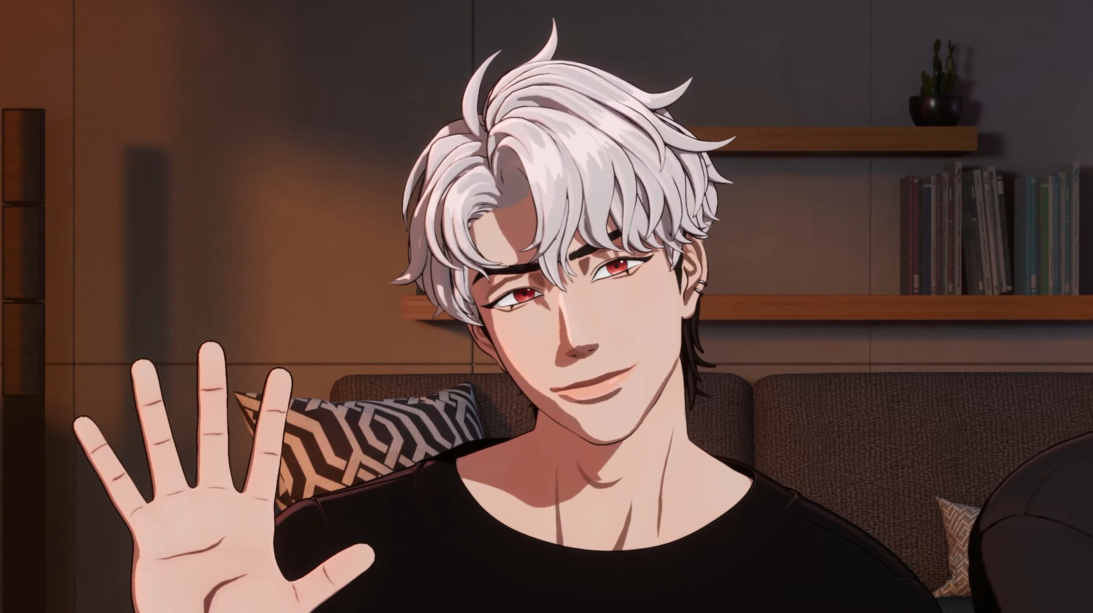 A moment captured by Eunho (PLAVE)'s fan