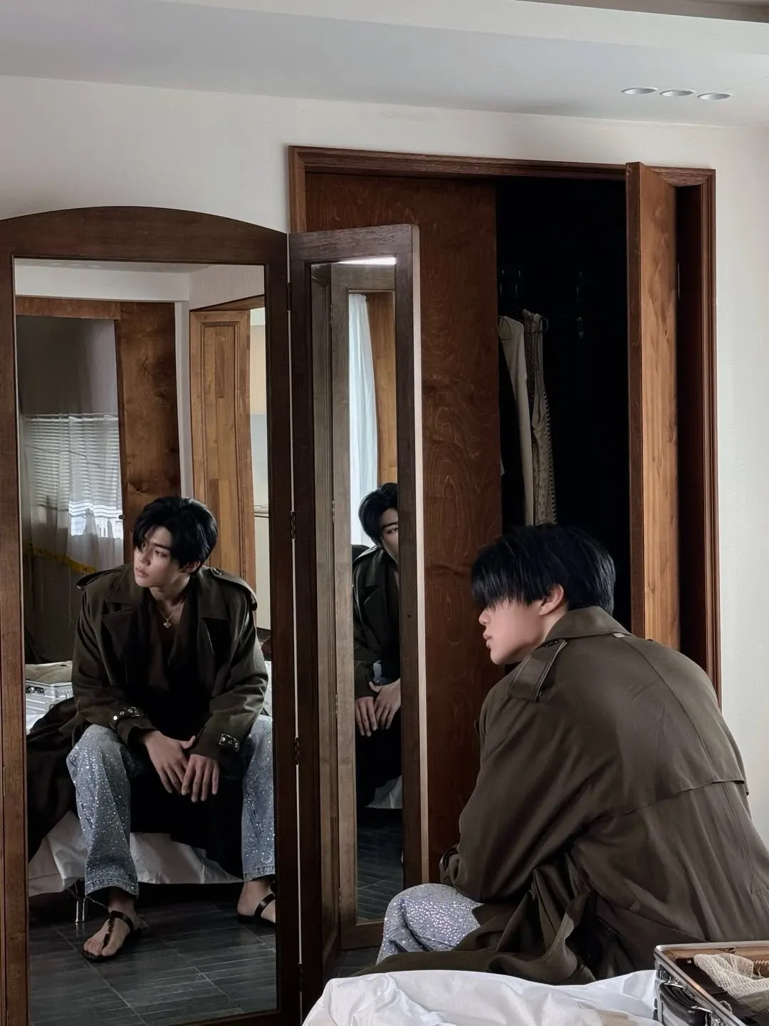 A moment captured by Park Gunwook (ZEROBASEONE)'s fan