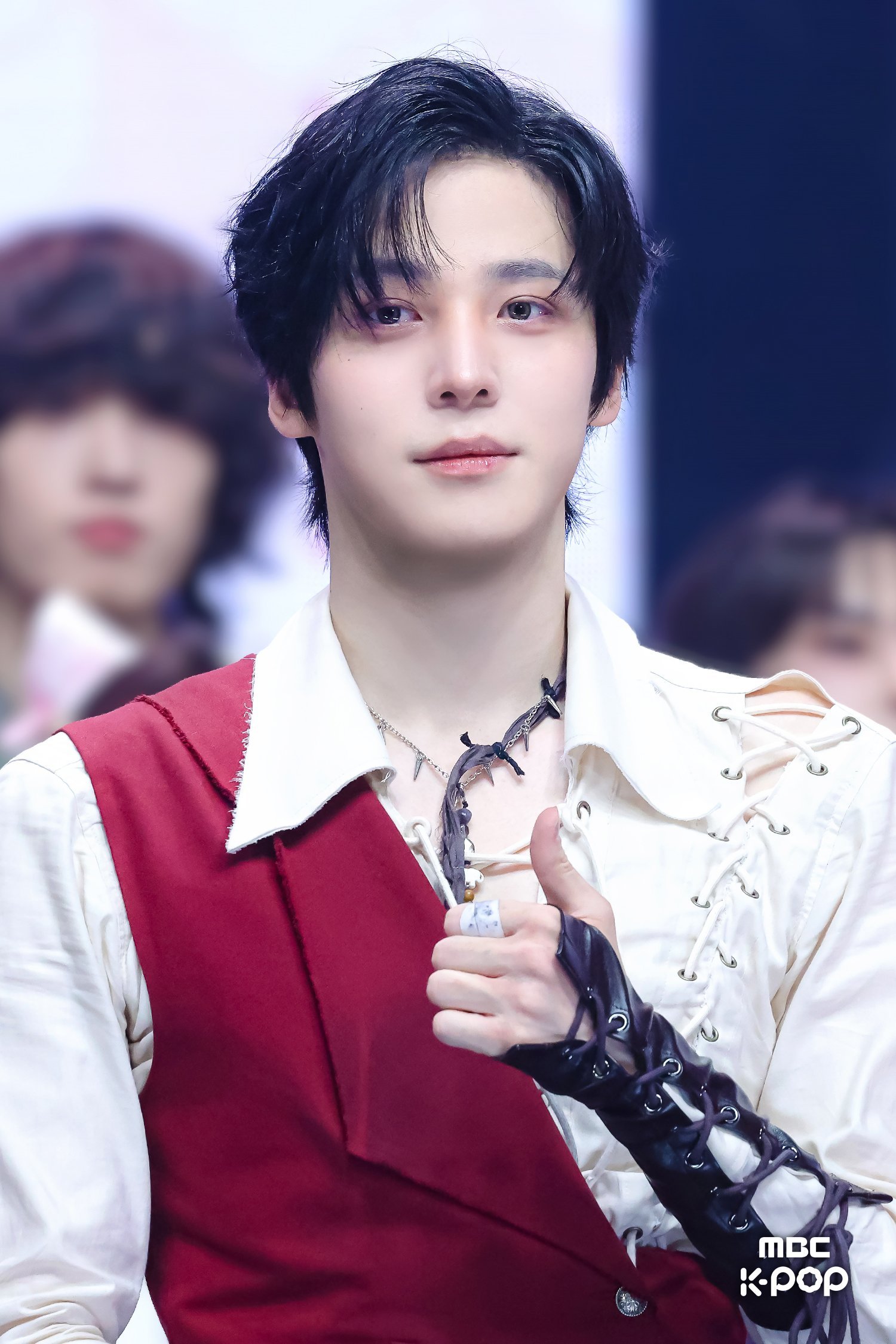 A moment captured by Yunho (ATEEZ)'s fan