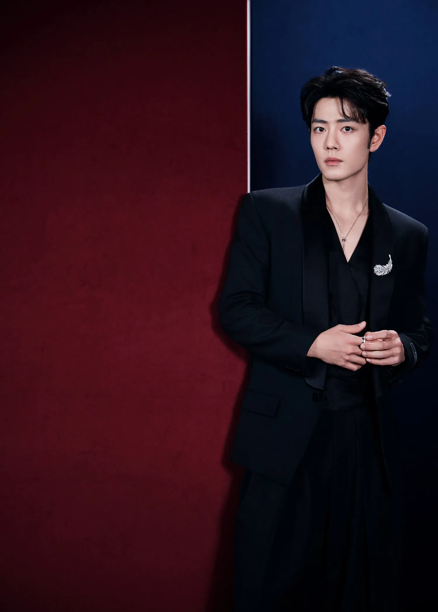 A moment captured by Xiao Zhan's fan