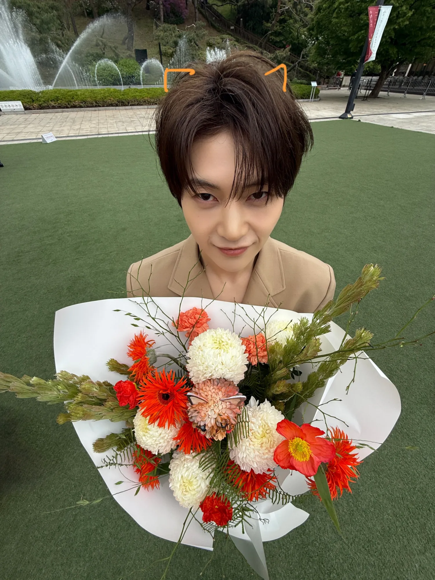 A moment captured by Seok Matthew (ZEROBASEONE)'s fan