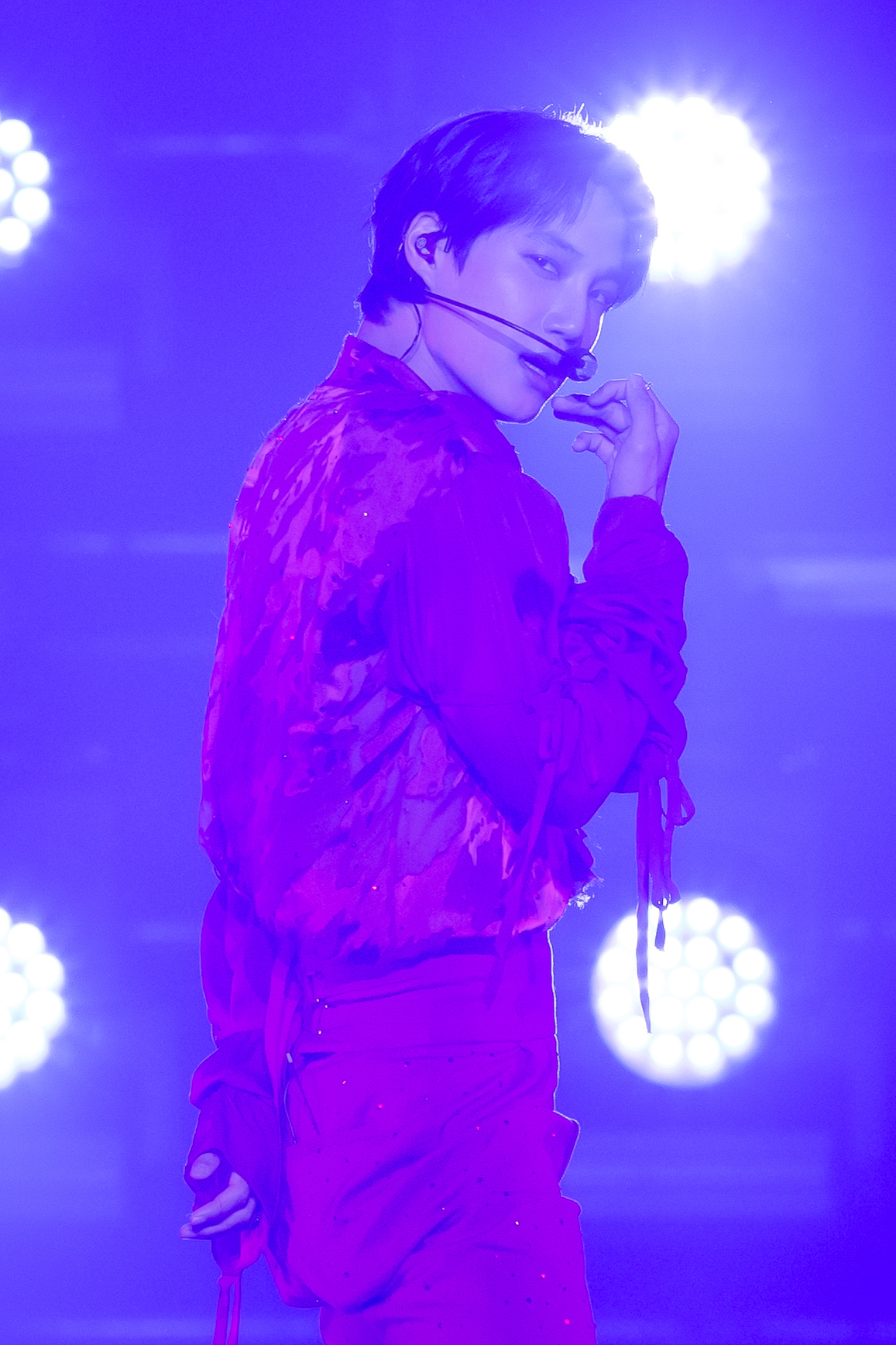 Momen yang diabadikan oleh penggemar Kai (EXO)