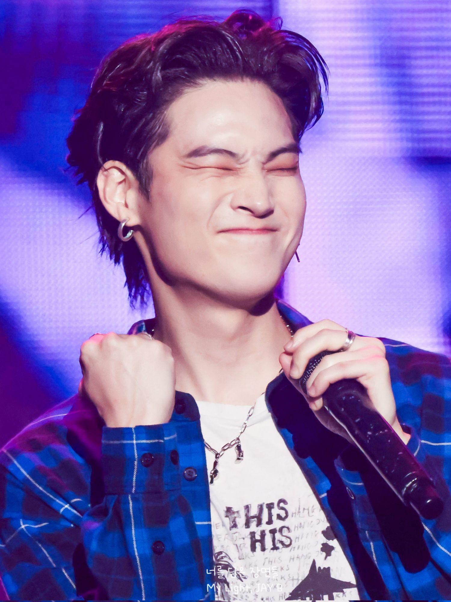 Recent activity shot of JAY B (GOT7)