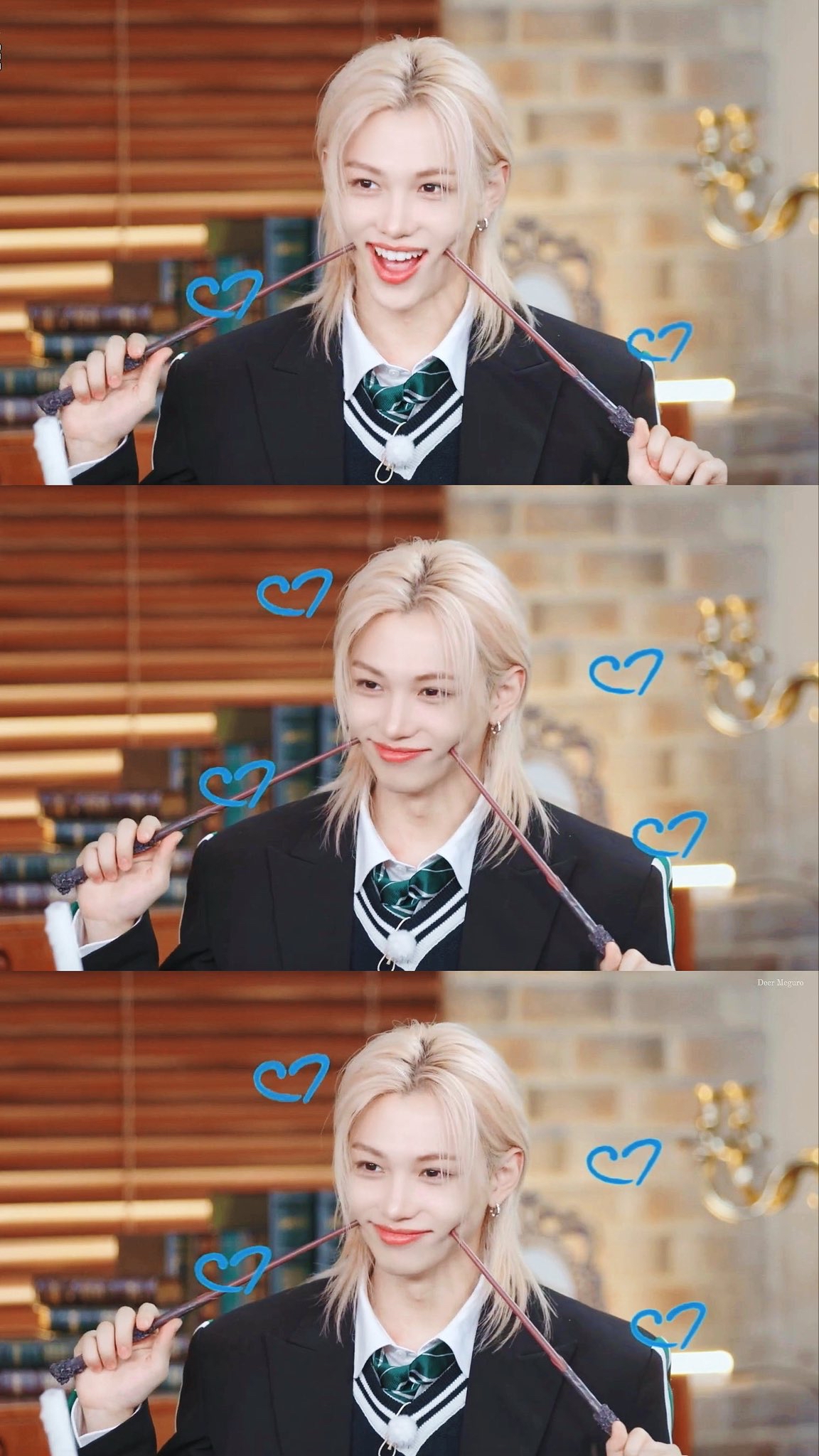 Recent activity shot of Felix (Stray Kids)