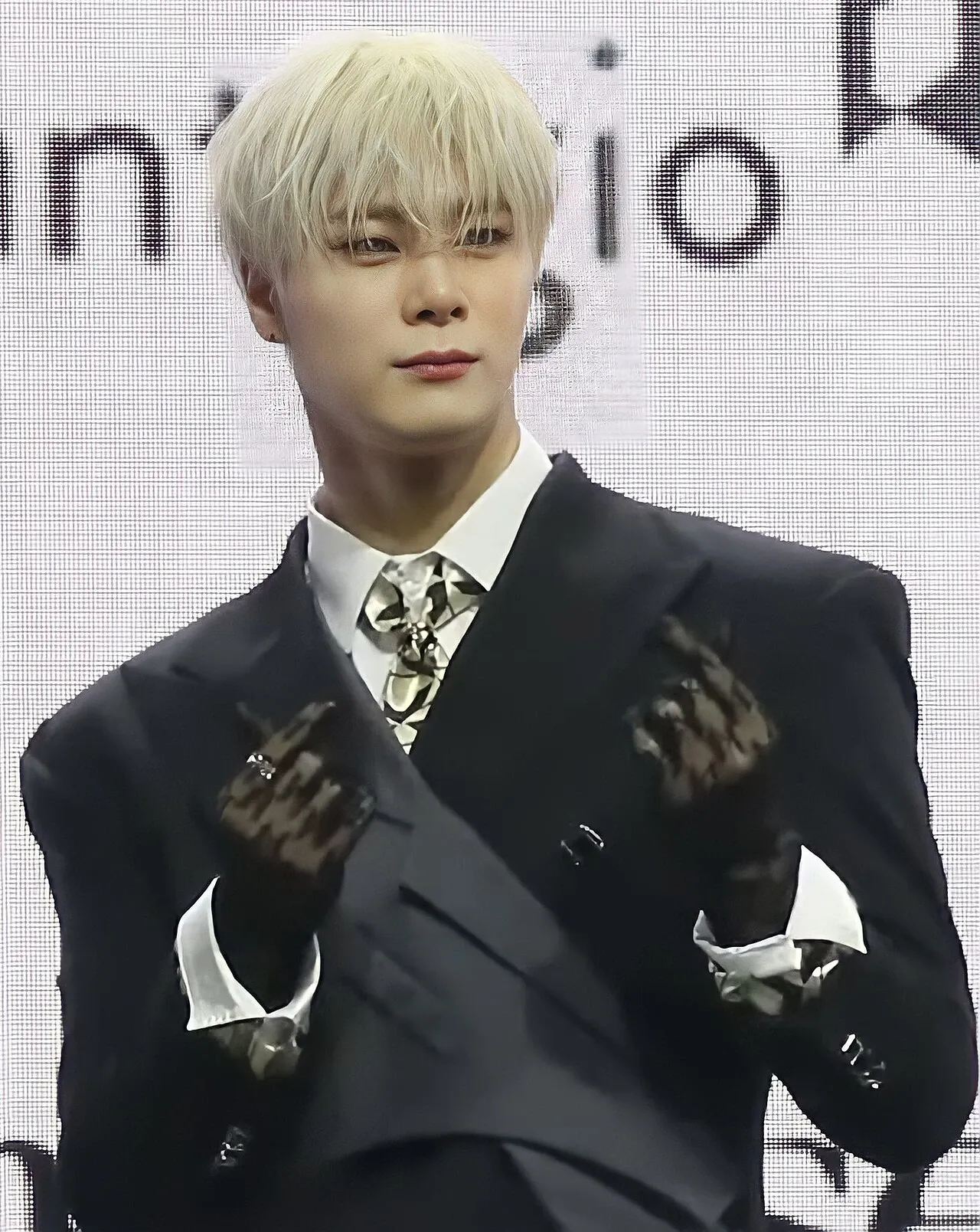 A moment captured by Moonbin (ASTRO)'s fan