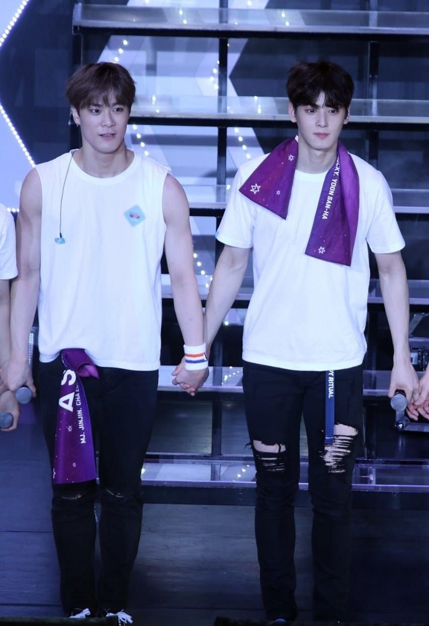 Recent activity shot of Moonbin (ASTRO)