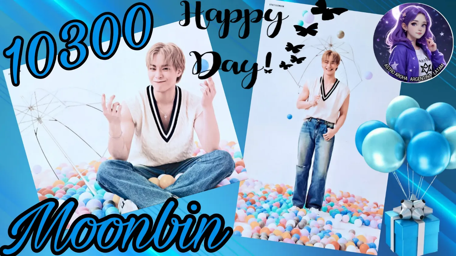 A moment captured by Moonbin (ASTRO)'s fan