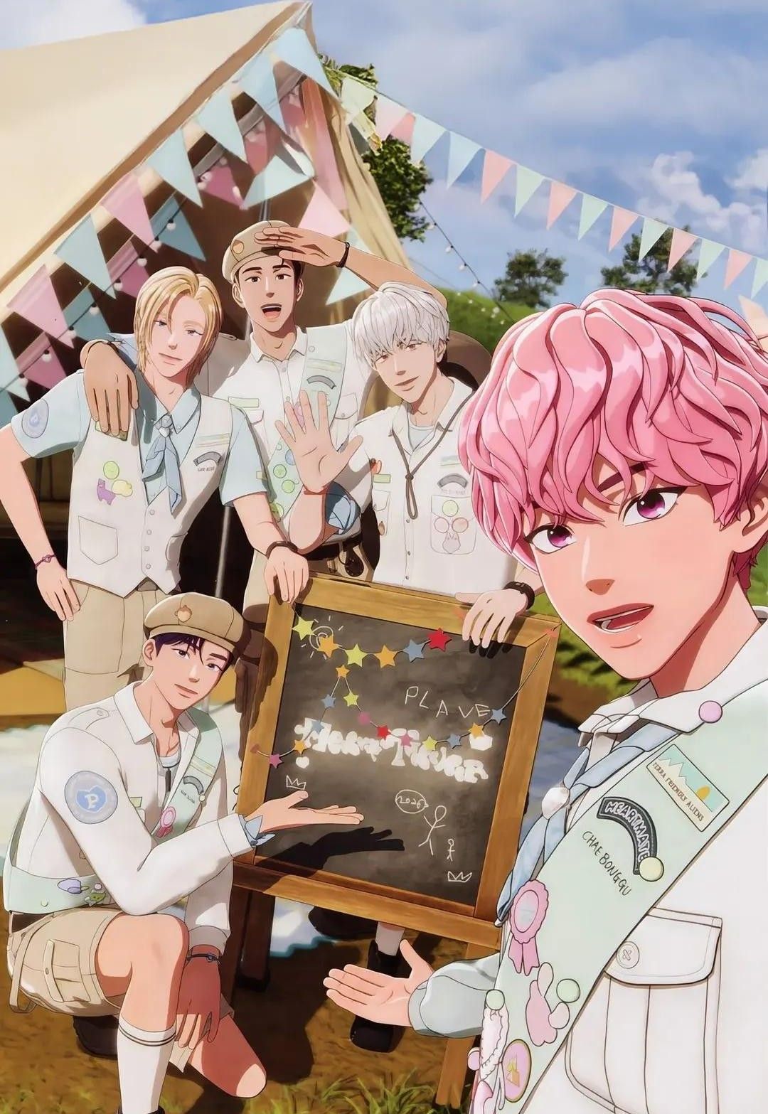 Recent activity shot of PLAVE