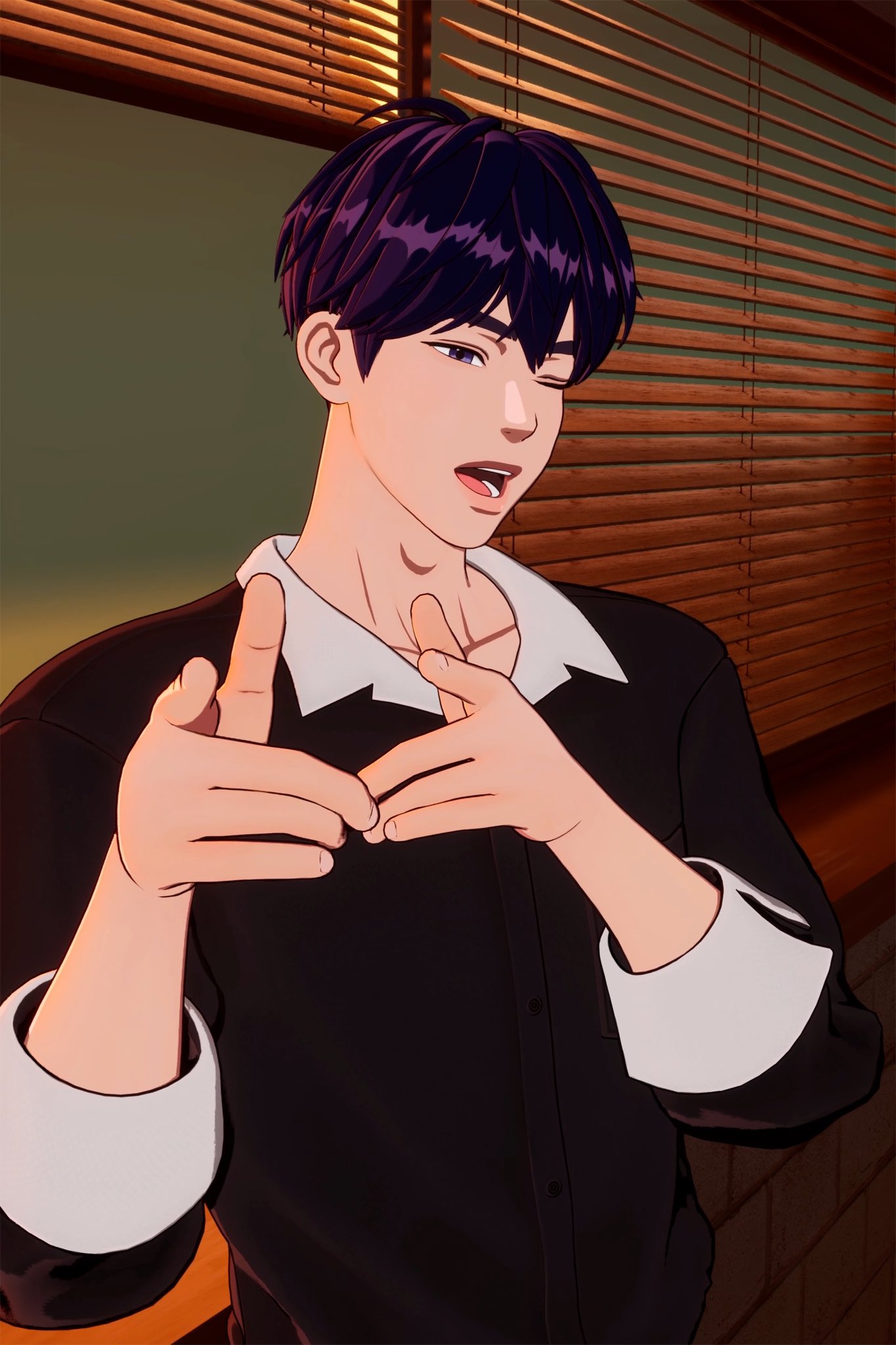 A moment captured by Yejun (PLAVE)'s fan