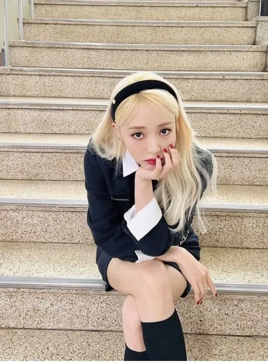 ムンビョル (MAMAMOO)の舞台裏ショット