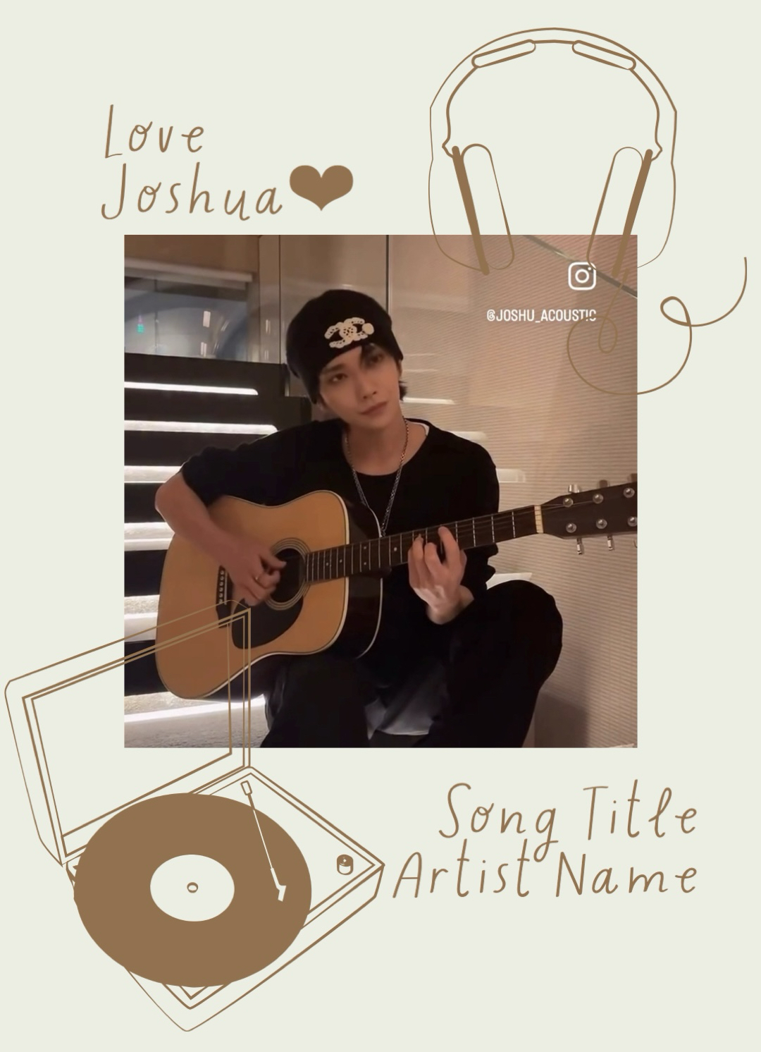 Momen yang diabadikan oleh penggemar Joshua (SEVENTEEN)