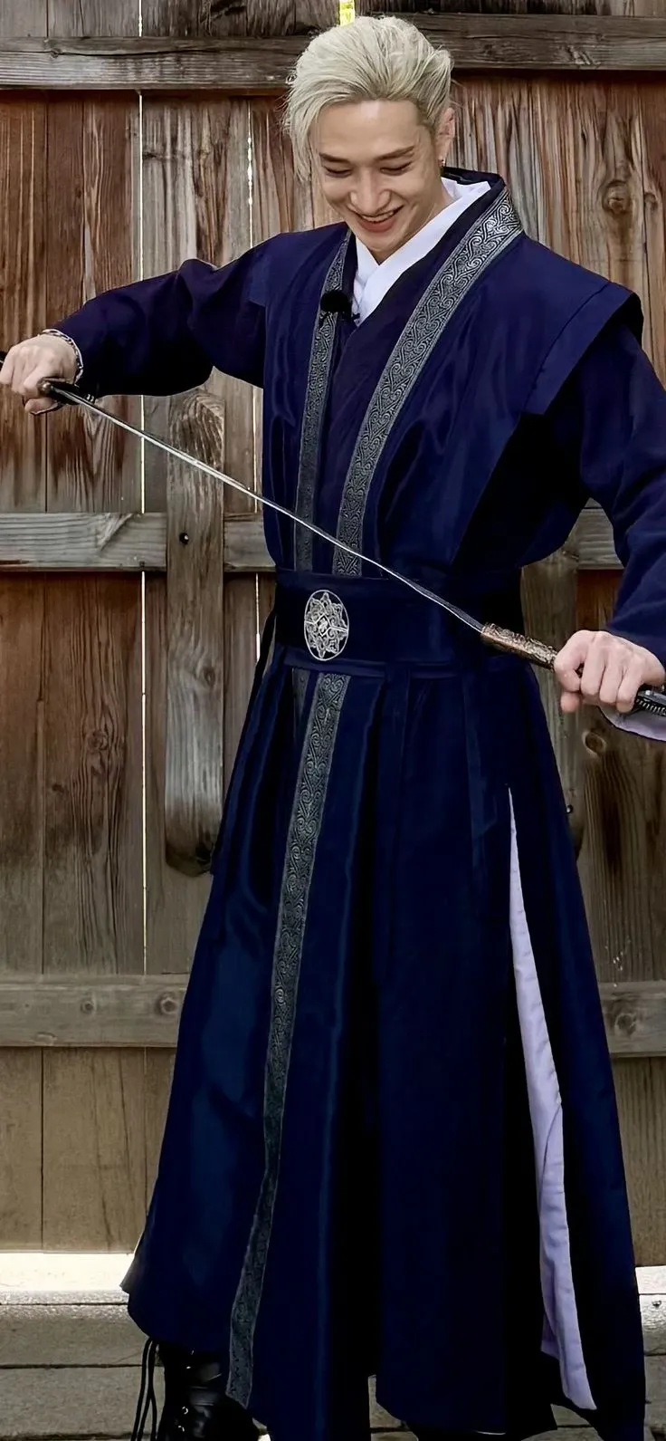 A heartfelt wallpaper shared by Bang Chan (Stray Kids)'s fans