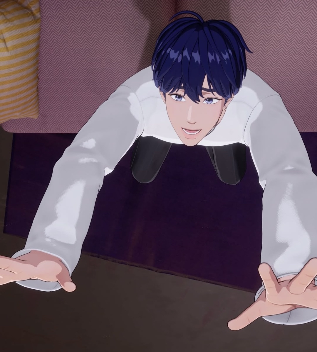 A moment captured by Yejun (PLAVE)'s fan