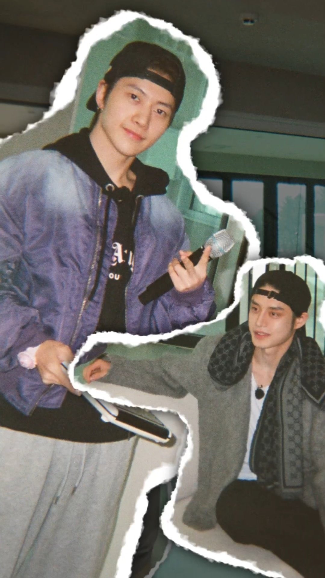 Behind-the-scenes cut of Kim Jiwoong (ZEROBASEONE)