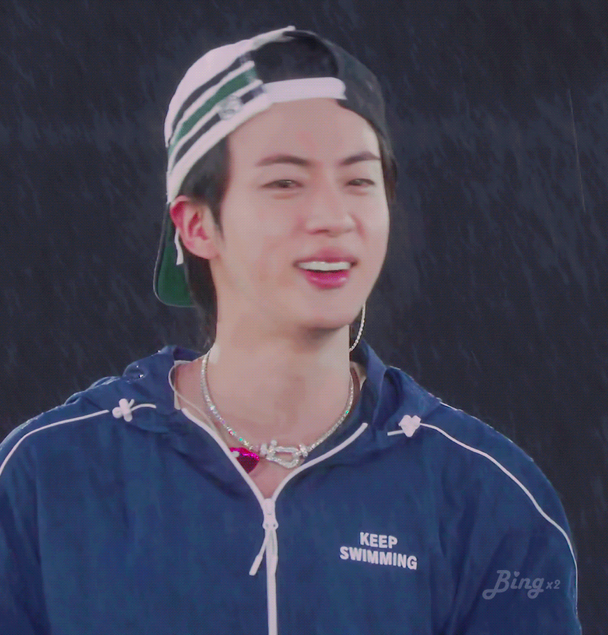 Foto aktivitas terbaru Jin (BTS)