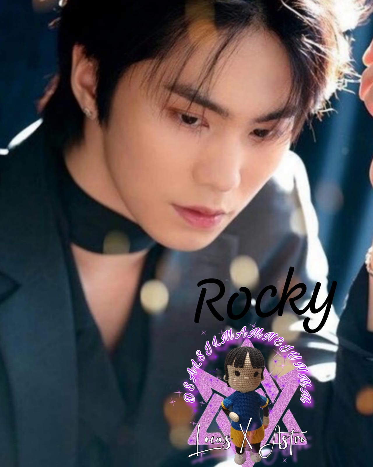 A moment captured by Rocky's fan