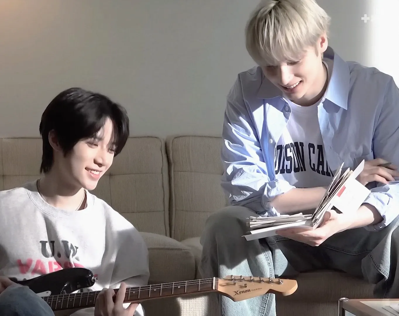 A moment captured by Beomgyu (TOMORROW X TOGETHER)'s fan