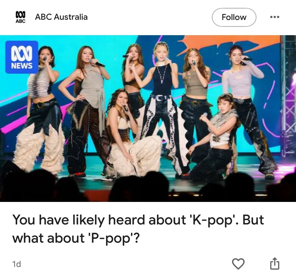 Hot post catching attention from BINI's fandom