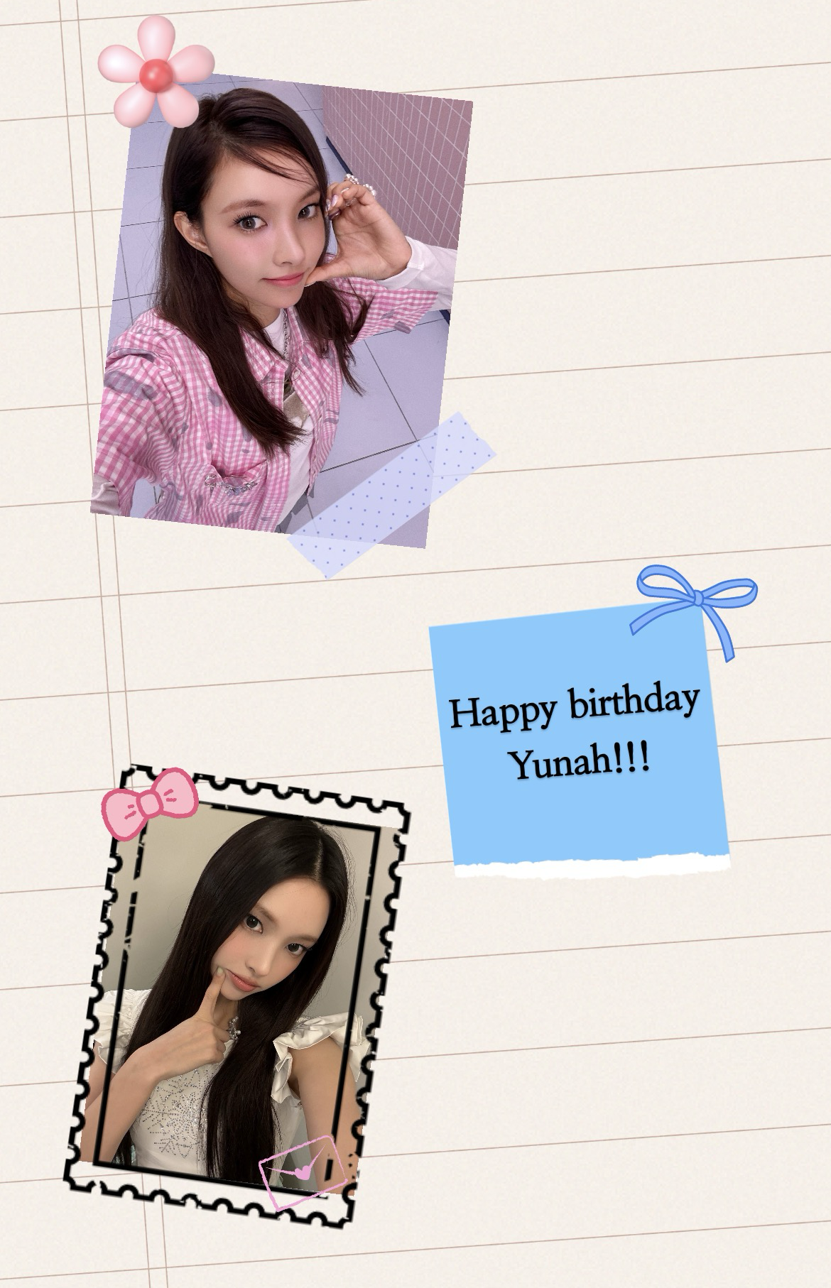 A moment captured by Yunah (ILLIT)'s fan