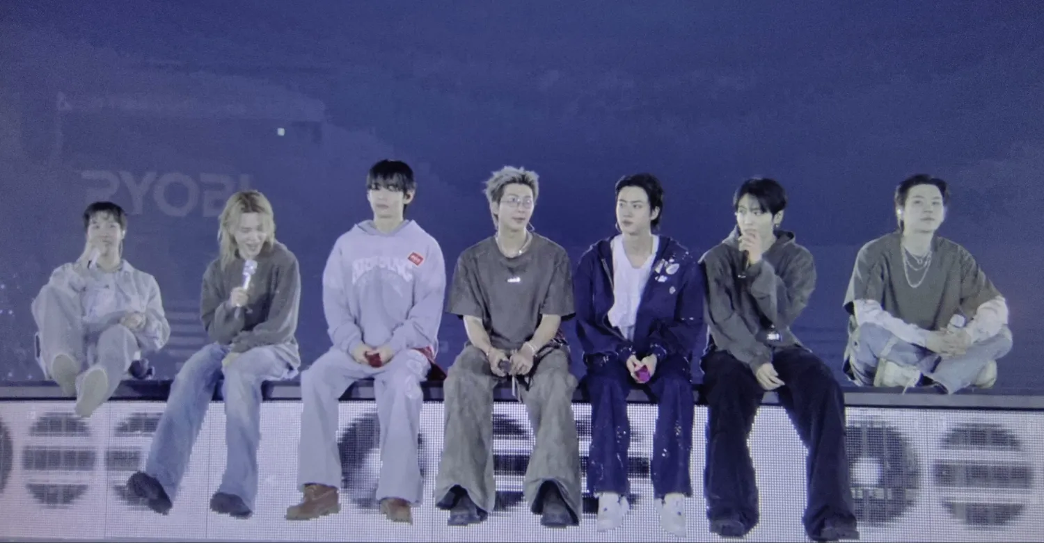 防弹少年团的幕后花絮