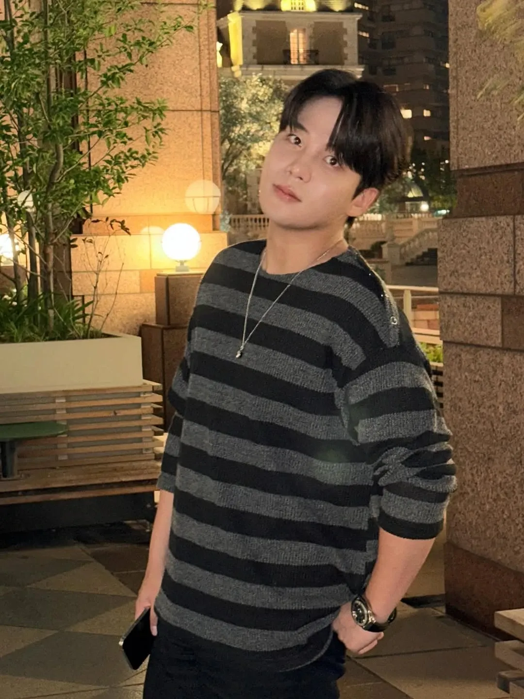 Recent activity shot of Jongho (ATEEZ)