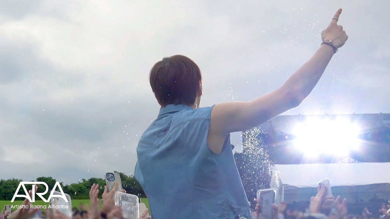 A moment captured by Kang Daniel's fan